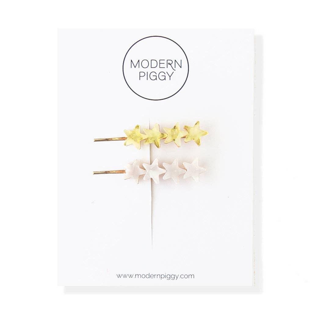 Modern Piggy - Sparklers | Hair Pin Set
