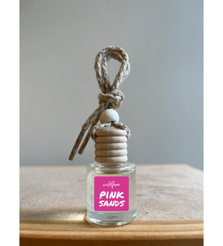 Hanging Car Air Freshener - Pink Sands - Lulu Bella Boutique
