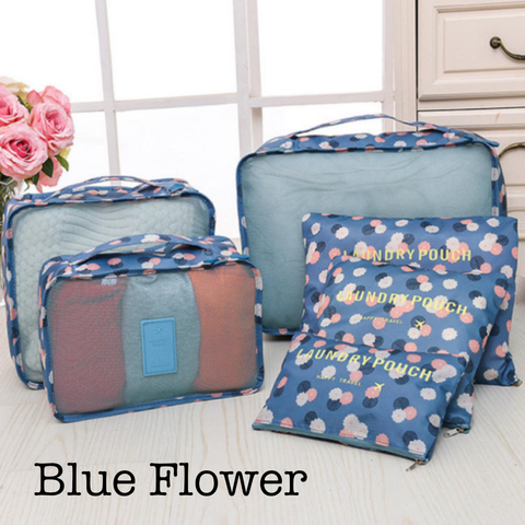 Threaded Pear - 6 Piece Travel Organizer - Lulu Bella Boutique