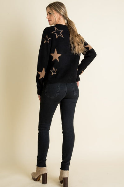 Star Pattern Sweater