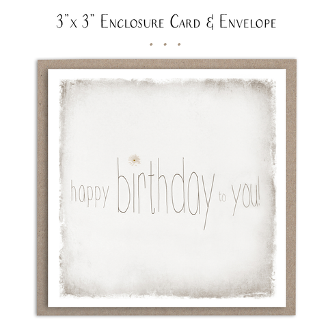 Susan Case Designs - Happy Birthday To You Mini Card - Lulu Bella Boutique