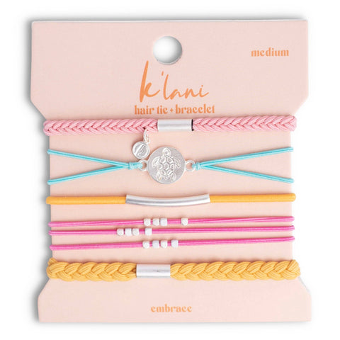 K'Lani hair tie bracelets - Embrace