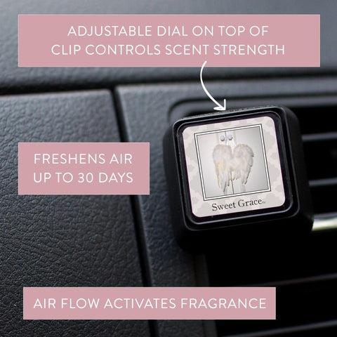 Sweet Grace Auto Vent Clip - Lulu Bella Boutique