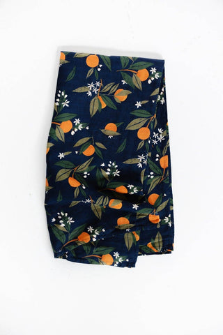Clementine Kids - Orange Blossom Swaddle - Lulu Bella Boutique