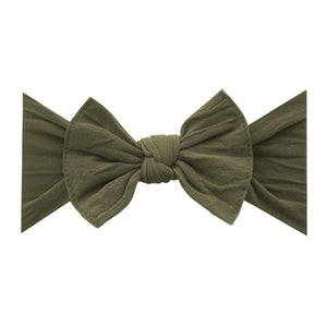 Baby Bling Bows - KNOT: army green