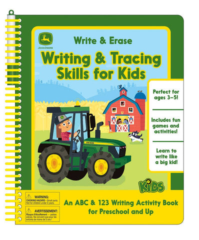 John Deere Kids Write & Erase Writing & Tracing Skills - Lulu Bella Boutique