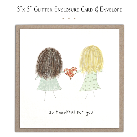 Susan Case Designs - So Thankful For You Mini Card - Lulu Bella Boutique