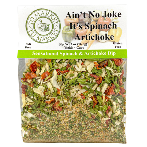 Ain't No Joke, It's Spinach Artichoke