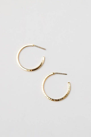 Brenda Grands Jewelry - Sun Hoops Mini - Lulu Bella Boutique