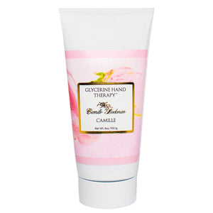 America’s top-rated hand cream. Made with pure vegetable glycerin and sweet almond oil to soothe and condition; then sealed with Camille Beckman's signature herbal complex to brighten and restore the skin to its original softness. Perfect for everyday conditioning or for spot use on patches of rough skin, calluses, and dry spots. 