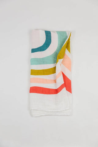 Clementine Kids - Rainbow Swaddle - Lulu Bella Boutique