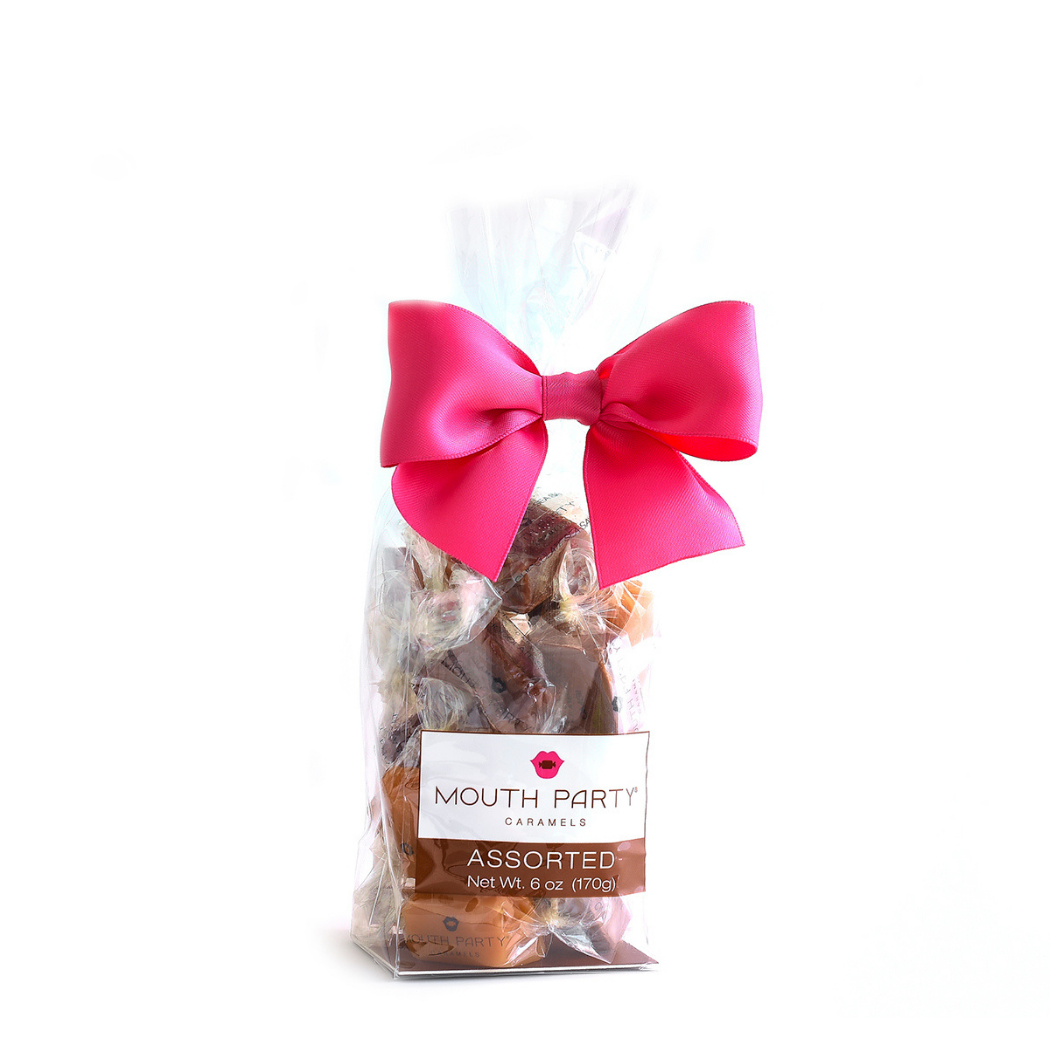 Assorted caramel 6oz gift bag