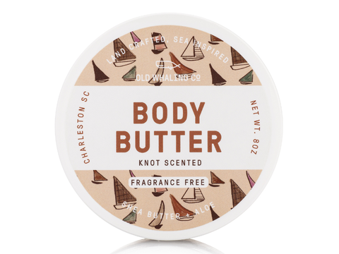 Old Whaling Company - Knot Scented (Fragrance Free) Body Butter (8oz) - Lulu Bella Boutique