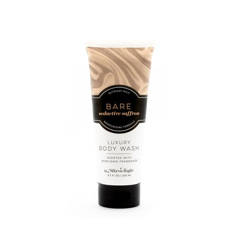 Mixologie - Luxury Body Wash & Shower Gel - Bare (seductive saffron) sce - Lulu Bella Boutique