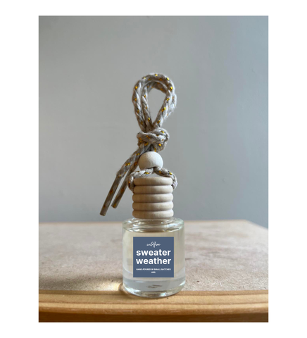 Hanging Car Air Freshener - Sweather Weather - Lulu Bella Boutique