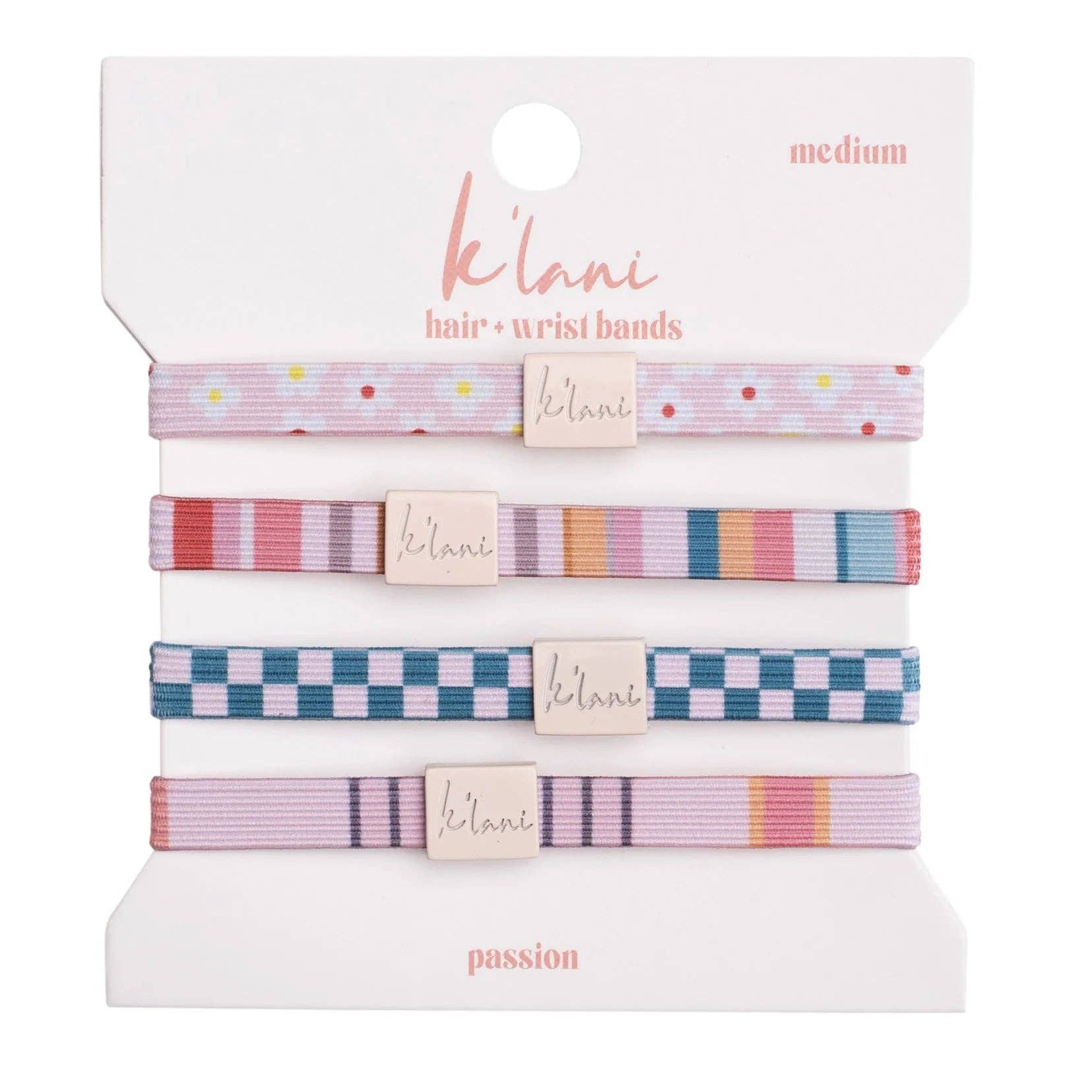 K'Lani hair tie bracelets - Passion - Hair + Wrist Band