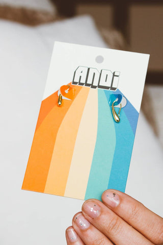 Shop ANDi - Gold Water Drop Earrings - Lulu Bella Boutique