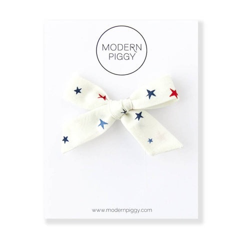 Modern Piggy - U.S.A. | Hand-tied Bow - Lulu Bella Boutique