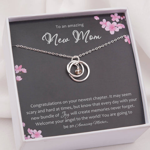 Anavia - To an Amazing New Mom  Sterling Silver  Mother's Day Gift - Lulu Bella Boutique