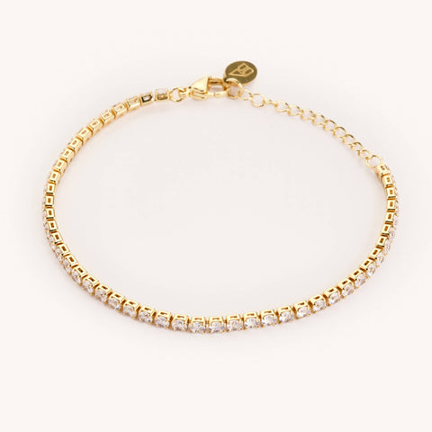 Nikki Smith Designs - Shimmer Tennis Bracelet - Lulu Bella Boutique