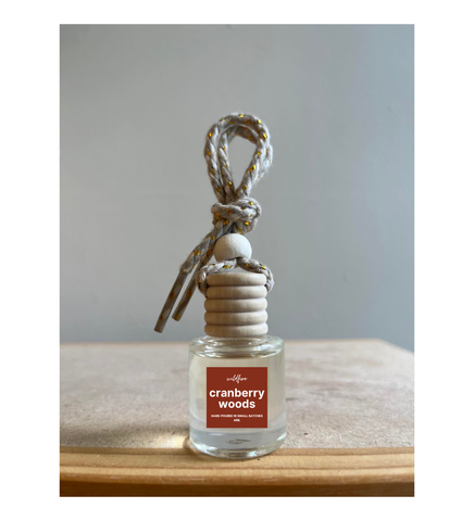 Hanging Car Air Freshener - Cranberry Woods - Lulu Bella Boutique
