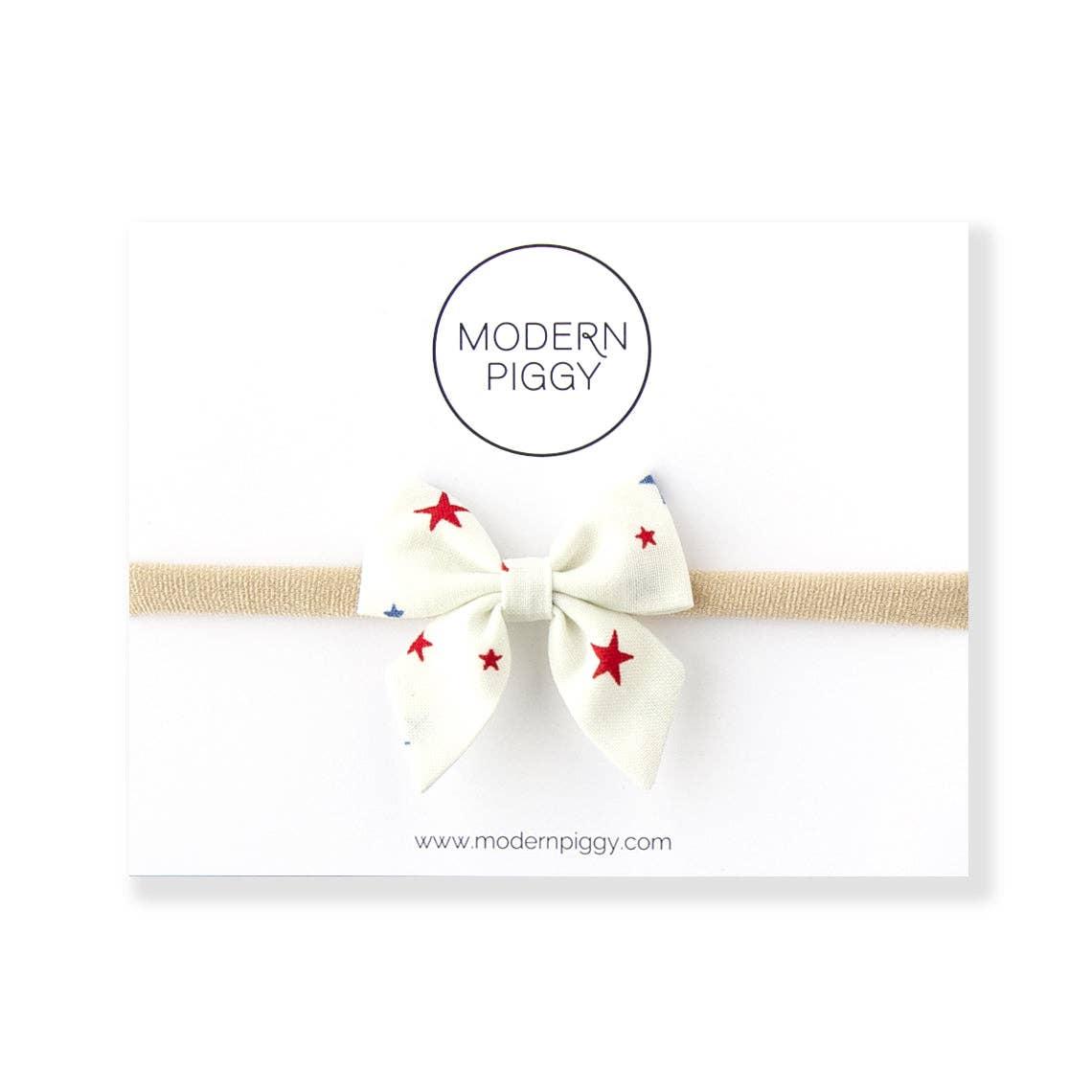 Modern Piggy - U.S.A. | Mini Piggy Bow