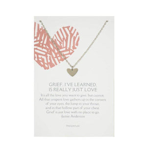 Presentlee - Grief, Is Really Just Love Necklace