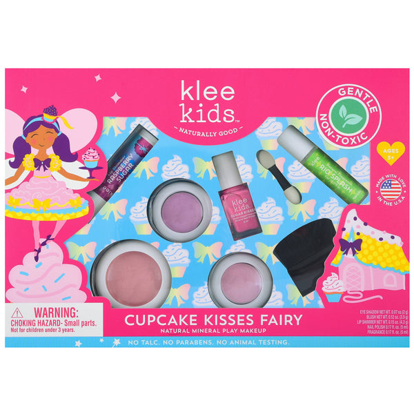 NEW! Cupcake Kisses Fairy - Klee Kids Deluxe Makeup Kit: Cupcake Kisses Fairy