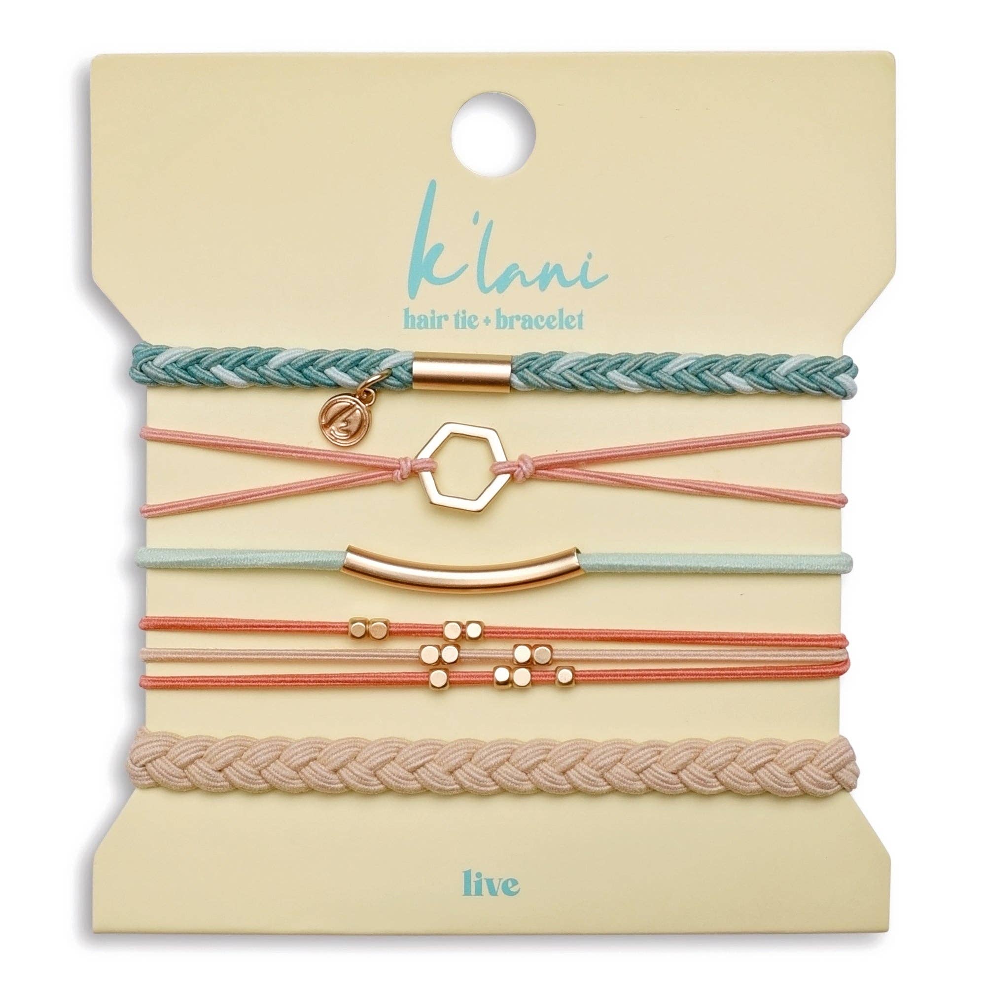 K'Lani hair tie bracelets - Live