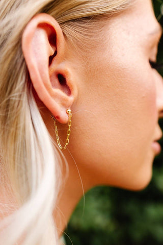 Shop ANDi - Jude Chain Earrings - Hypoallergenic - Lulu Bella Boutique