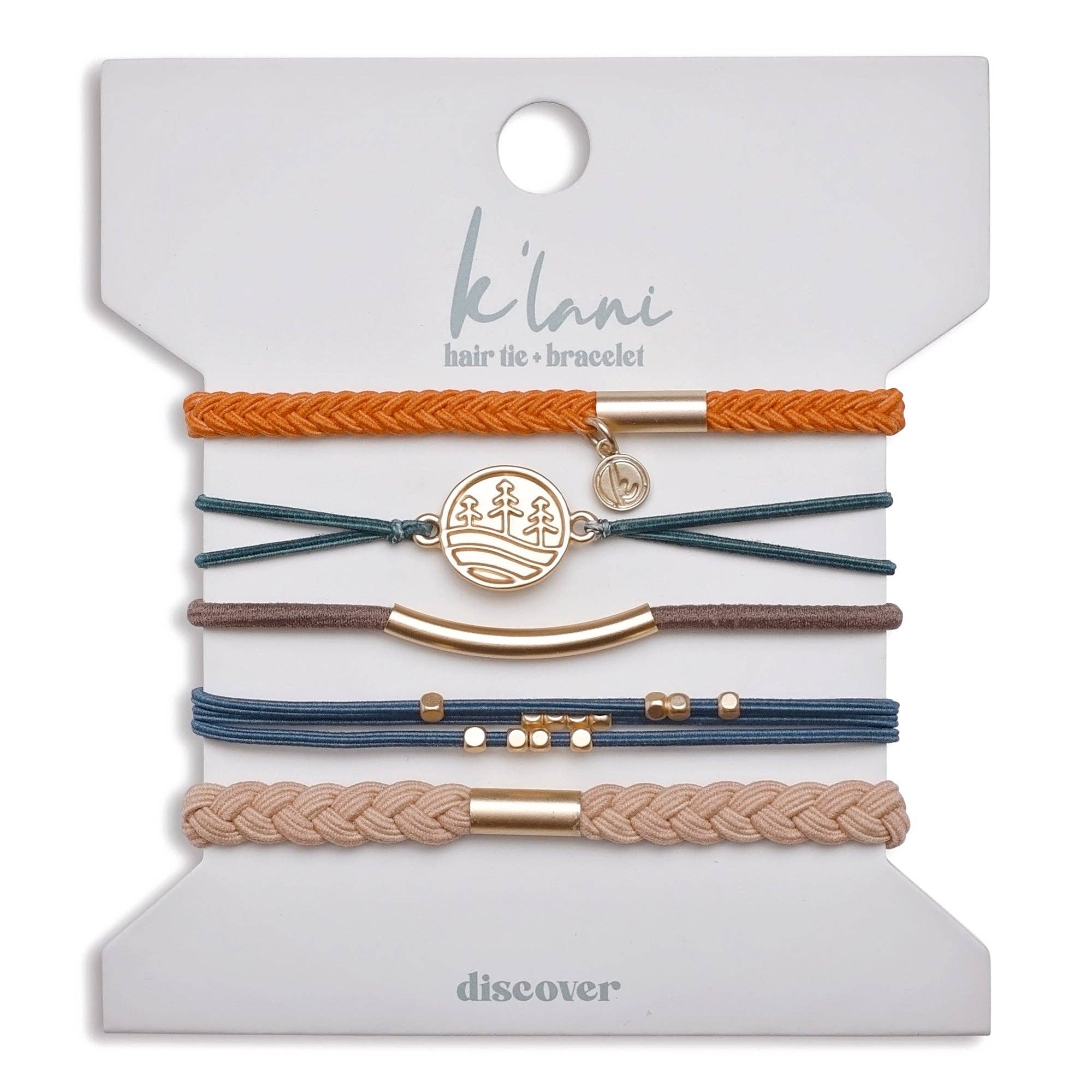 K'Lani hair tie bracelets - Discover