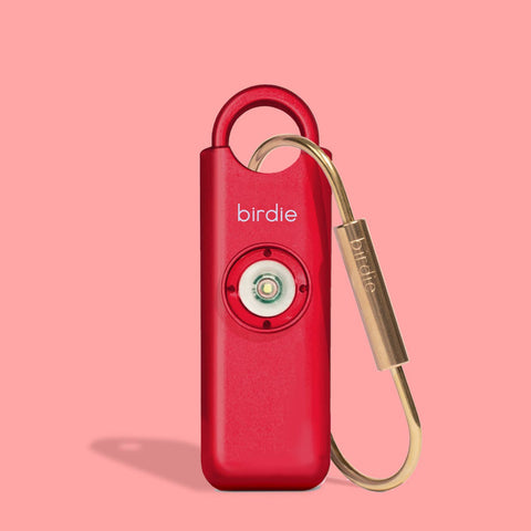 She's Birdie Personal Safety Alarm: Single / Metallic Red