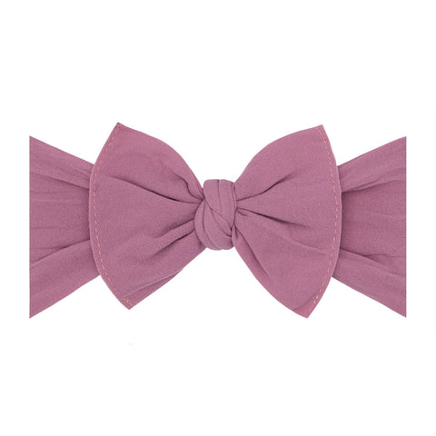 Baby Bling Bows - KNOT: mauve - Lulu Bella Boutique