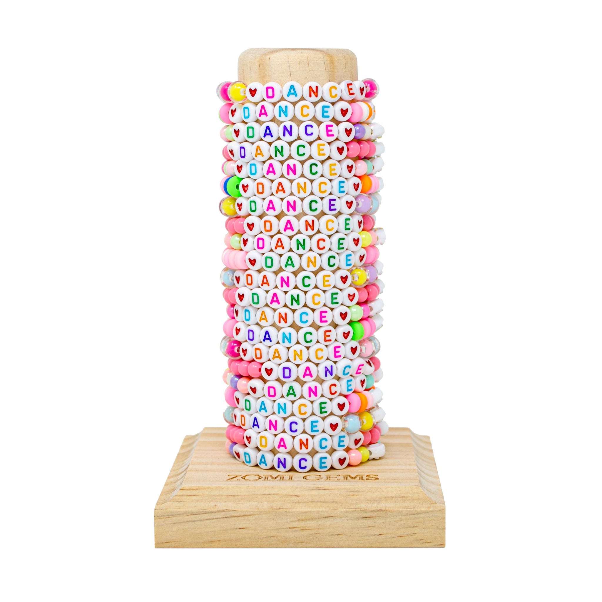 Tiny Treats and ZOMI GEMS - Dance & Smile Pastel Bracelet Tower by ZOMI GEMS