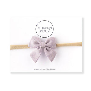 Verbena | Mini Piggy Bow