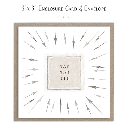 Susan Case Designs - Yay You Mini Card - Lulu Bella Boutique