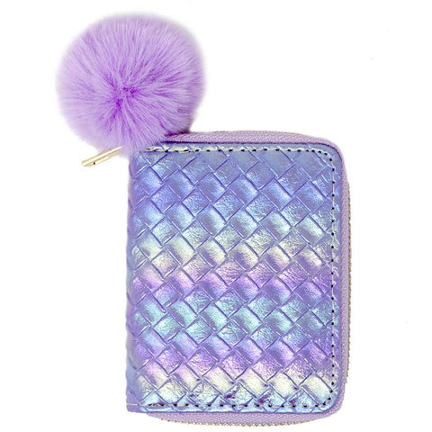 Tiny Treats and ZOMI GEMS - Mermaid Scale Rainbow Wallet - Lulu Bella Boutique