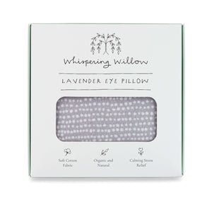 Eye Pillow, Lavender - Tranquil Gray - Boxed - Lulu Bella Boutique