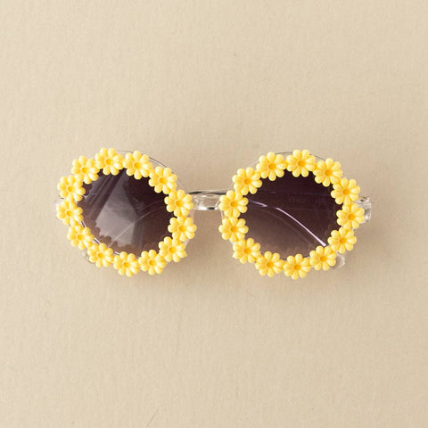 Modern Piggy - Yellow | Kid's Daisy Sunnies - Lulu Bella Boutique