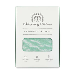 Whispering Willow - Neck Wrap, Lavender - Cool Mint - Boxed