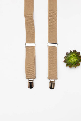 Tan Suspenders