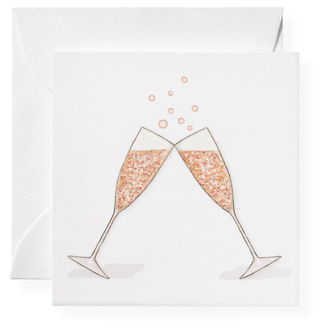 Karen Adams Designs - Champagne Flutes Gift Enclosures - Lulu Bella Boutique