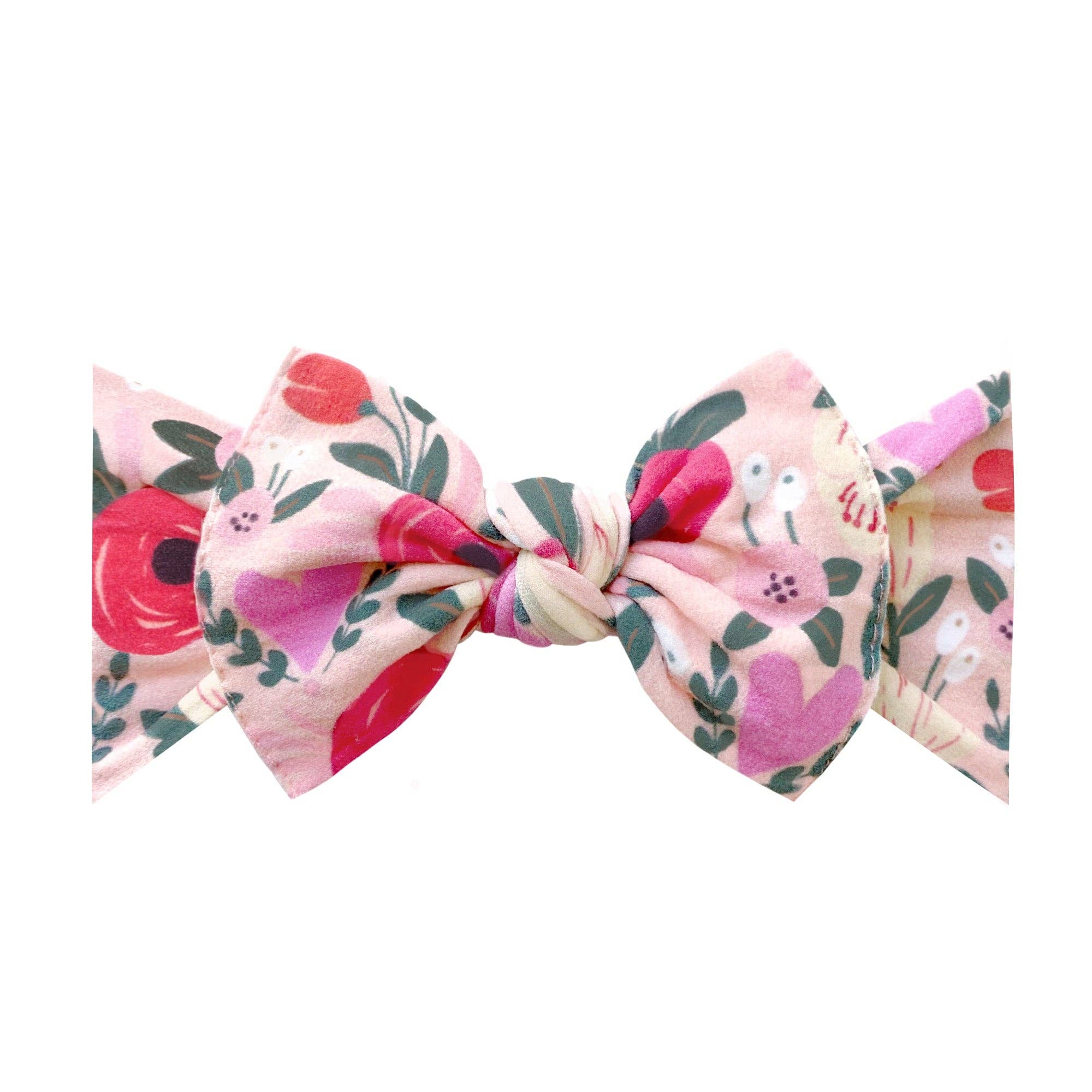 Baby Bling Bows - PRINTED KNOT: bae - Lulu Bella Boutique