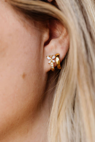 Shop ANDi - Chrysalis Hoop Earrings - Lulu Bella Boutique
