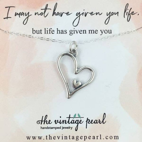 The Vintage Pearl - Life Has Given Me You Necklace (sterling silver) - Lulu Bella Boutique