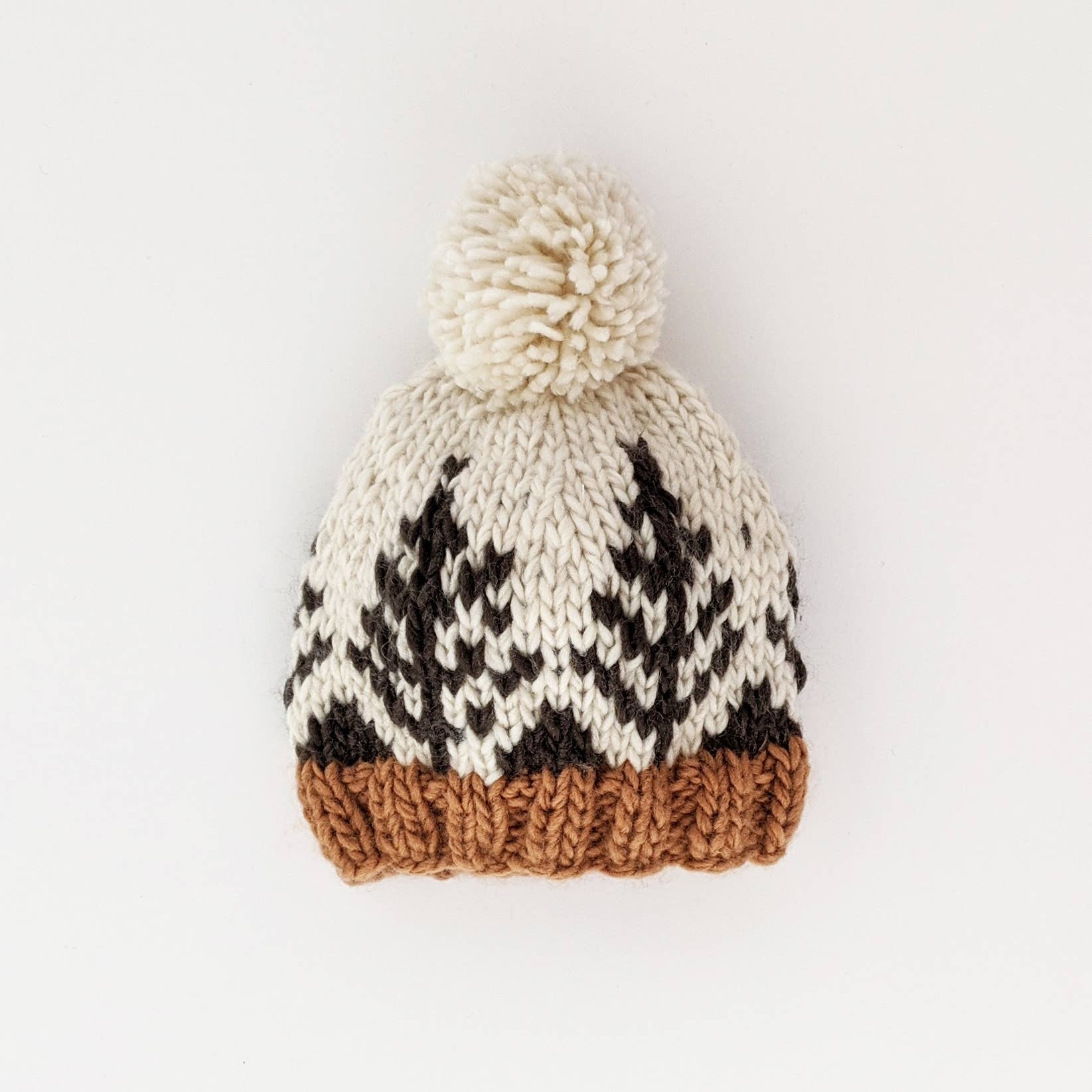 Forest Knit Beanie Hat: L (2-6 years)