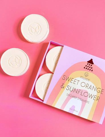 Sweet Orange & Sunflower Shower Steamers - Lulu Bella Boutique
