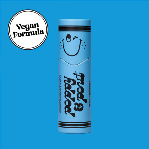 Poppy & Pout - Vegan Lip Balm, "Lil Poppies" Bloo Razzeloo - Lulu Bella Boutique