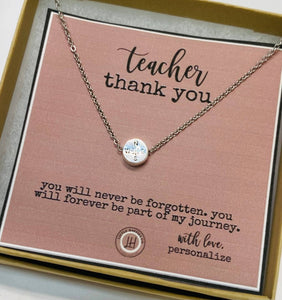 Little Happies Co - Gift for teacher, Teacher gift, Teacher appreication gift, gift from student, inexpensive teacher gift, compass necklace, teacher gifts - Lulu Bella Boutique