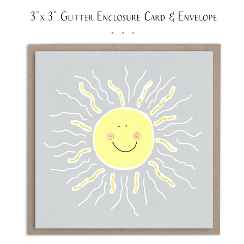 Susan Case Designs - Ray of Sunshine Mini Card - Lulu Bella Boutique